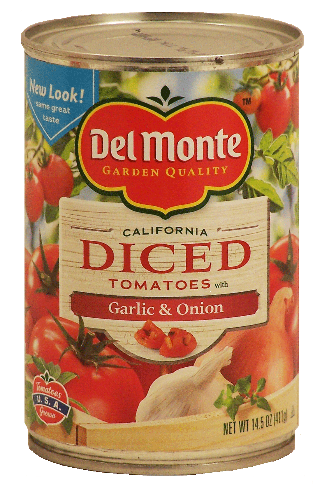 Del Monte&nbsp;Tomatoes&nbsp;Diced w/Garlic & Onion Full-Size Picture